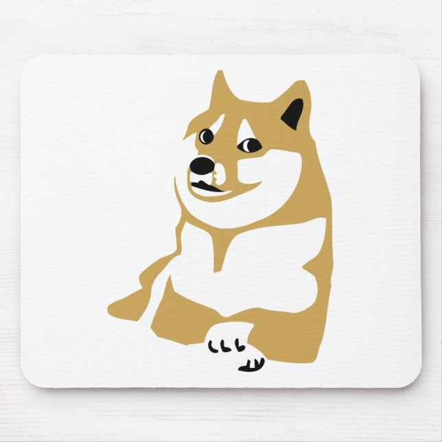 Tapis De Souris Doge - meme d'Internet (Devant)