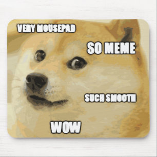Tapis De Souris Doge Meme Mousepad