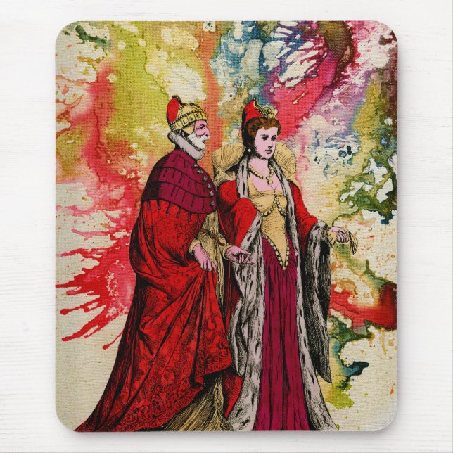 Tapis De Souris Doge vénitien et dogerie par Michael Moffa (Devant)