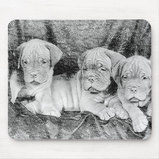 Tapis De Souris Dogue de bordeaux mousepad (Devant)