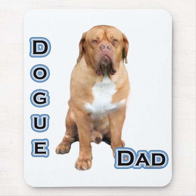 Tapis De Souris Dogue Papa 4 (Devant)
