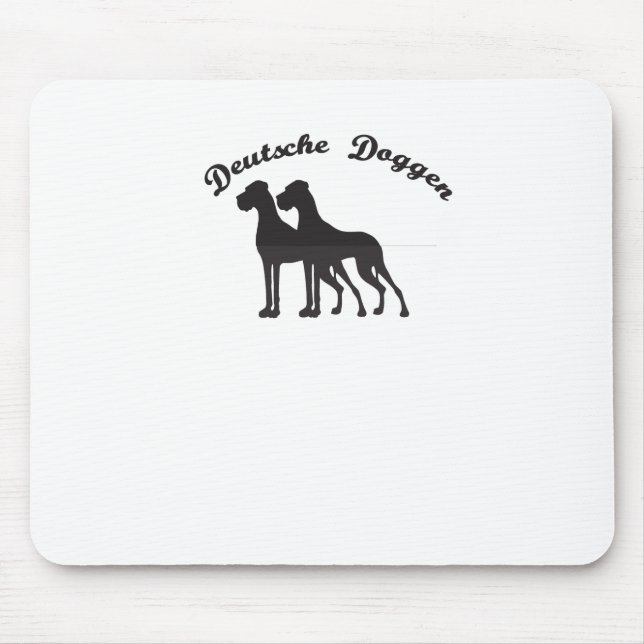 Tapis De Souris Dogues allemands (Devant)
