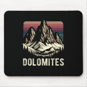 Tapis De Souris Dolomites Montagnes Dolomitiques Alpes Escalade Ra