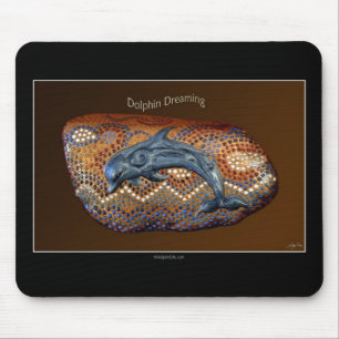 Tapis De Souris DOLPHIN DREAMING Marine Mammal MousePad