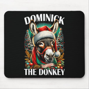 Tapis De Souris Dominick L'âne Drôle Noël Italien Christ