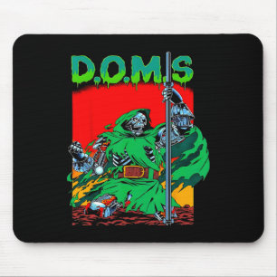 Tapis De Souris Doms Drôle Muscle Gym Poids Bodybuilding F