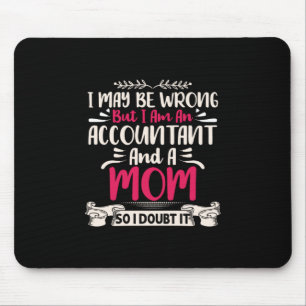 Tapis De Souris Don comptable   Accoutant Et Maman