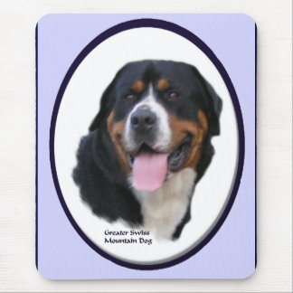 Tapis De Souris Don de chiens de montagne de la Grande Suisse