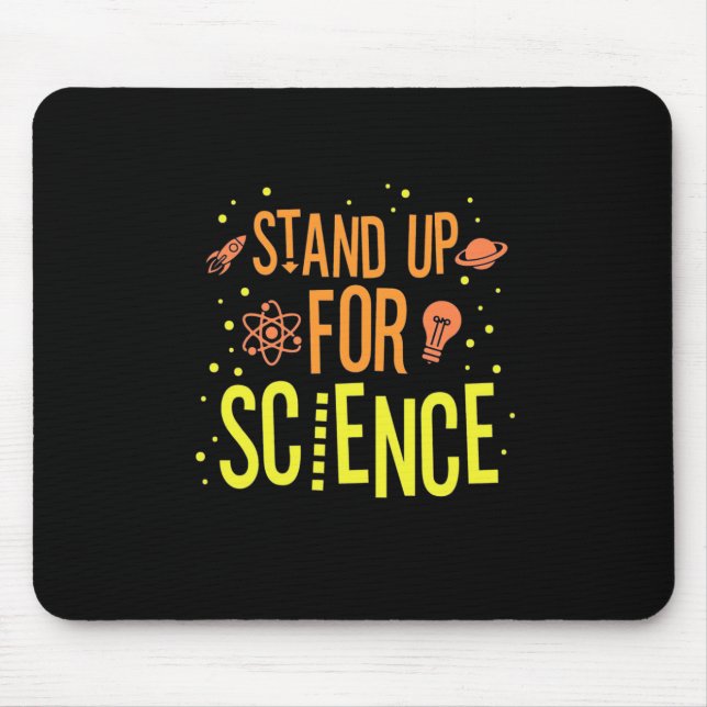 Tapis De Souris Don de scientifique | Défendre La Science (Devant)