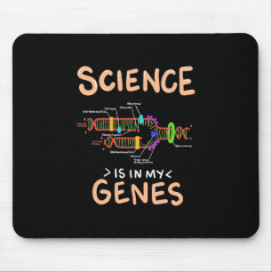 Tapis De Souris Don de scientifique La science est dans mes gène