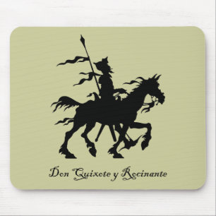 Tapis De Souris Don don Quichotte y Rocinante