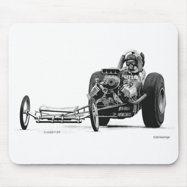 Tapis De Souris Don Garlits (Devant)