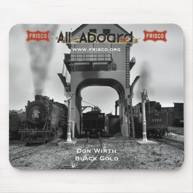 Tapis De Souris Don Wirth - or noir (Devant)