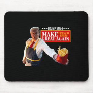 Tapis De Souris Donald Trump 2024 frite - Rendre les frites génial