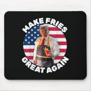Tapis De Souris Donald Trump 2024 frite - Rendre les frites génial