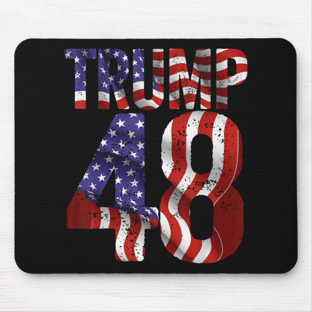 Tapis De Souris Donald Trump 2028 Trump 45 47 48e Président Améri (Devant)