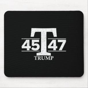 Tapis De Souris Donald Trump 45 47 45e 47e Président