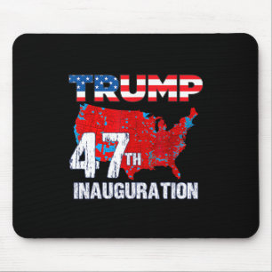 Tapis De Souris Donald Trump 47e président 2025 Inauguration États