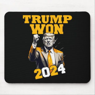 Tapis De Souris Donald Trump a gagné l'inauguration de l'élection