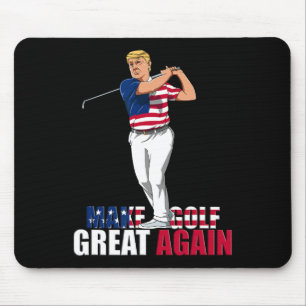 Tapis De Souris Donald Trump - Drôle cadeau de golf 1