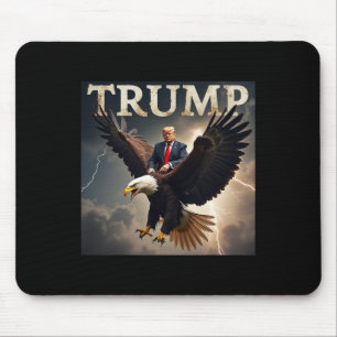Tapis De Souris Donald Trump Eagle Président américain Amérique