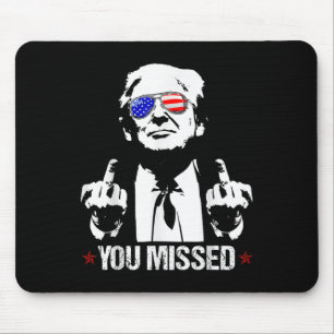 Tapis De Souris Donald Trump Funny Pro Trump 2024 vous a manqué