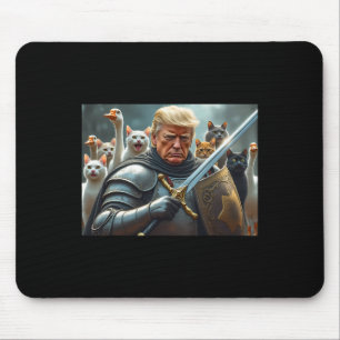 Tapis De Souris Donald Trump Mettre les chats à l'abri encore 2024