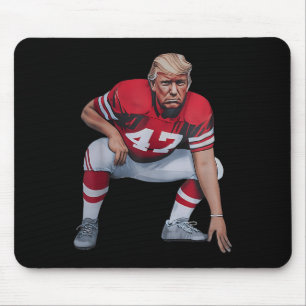 Tapis De Souris Donald Trump Président américain de football 2025 
