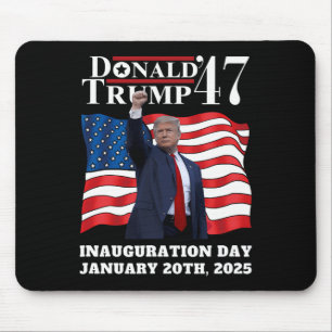 Tapis De Souris Donald Trump Président Jour de l'investiture Victo