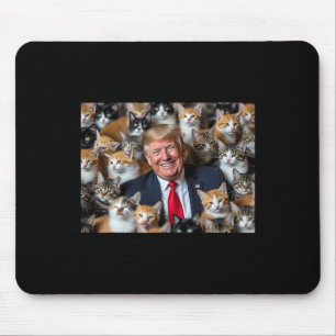 Tapis De Souris Donald Trump Rend Les Chats Sûrs Encore 2024 Dete