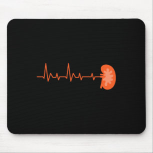 Tapis De Souris Donateur - Ekg Heartbeat Organ Kidney Disease Awar
