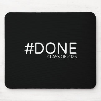 Tapis De Souris #done Cl de 2026 Remise des diplômes Pour Elle Lui