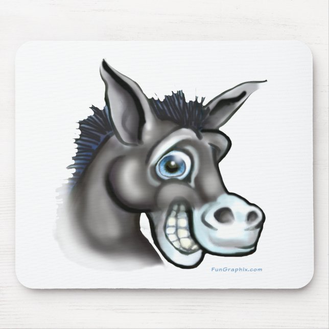 Tapis De Souris Donkey démocrate (Devant)