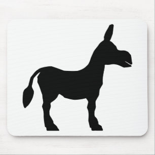 Tapis De Souris Donkey silhouette