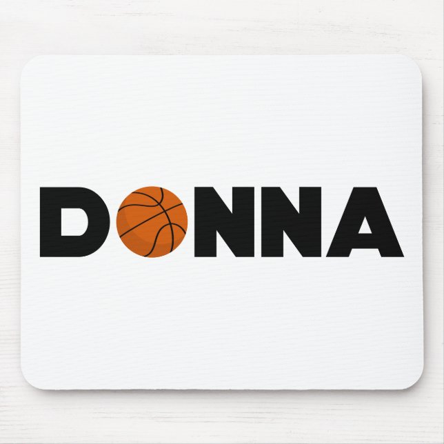 Tapis De Souris Donna Basketball (Devant)