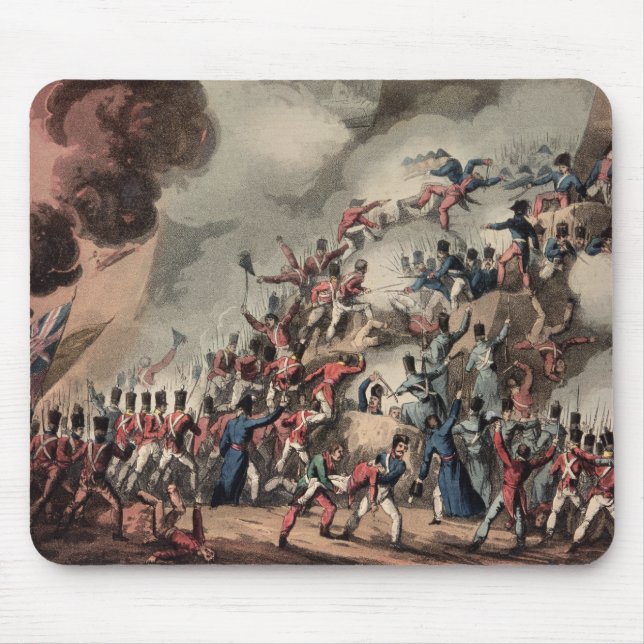 Tapis De Souris Donner l'assaut à de St SebastiAn, gravé par (Devant)