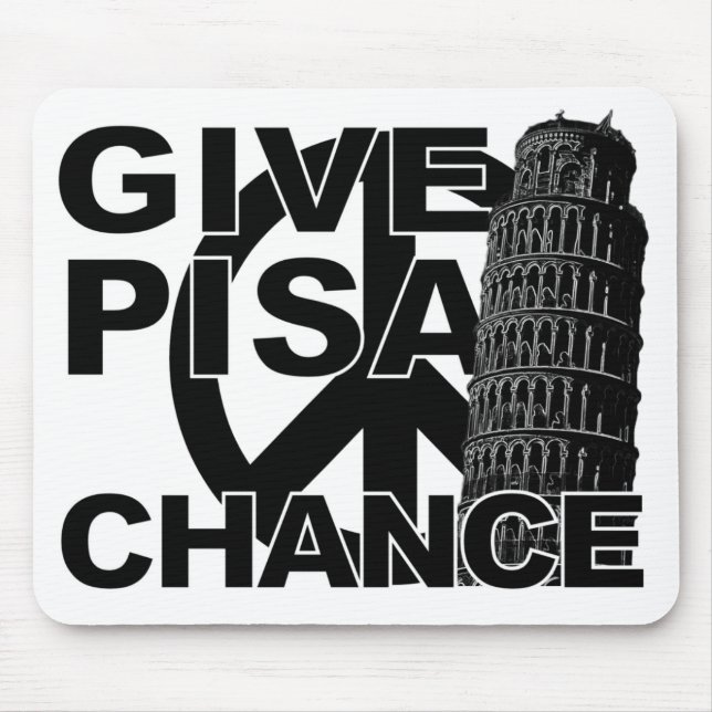 Tapis De Souris Donner Pisa Chance mousepad (Devant)