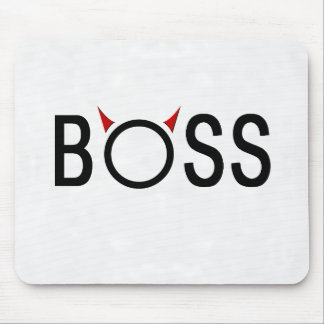 Tapis De Souris Dons Drôle Boss