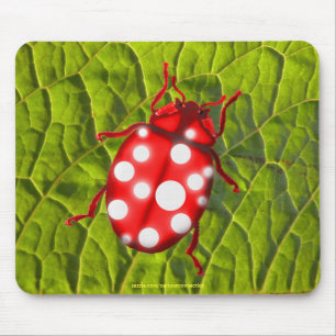 Tapis De Souris Dons LadyBug pour les buglovers et les jardiniers