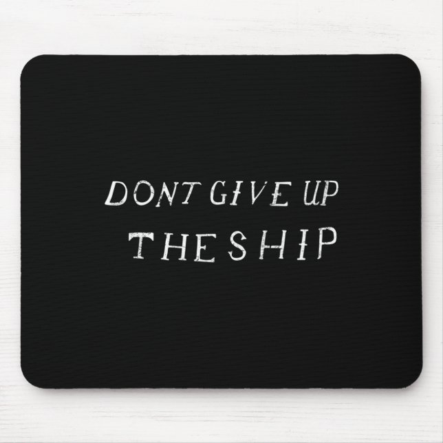 Tapis De Souris Dont Give Up The Ship Perry Flag (clic, Front) Lon (Devant)