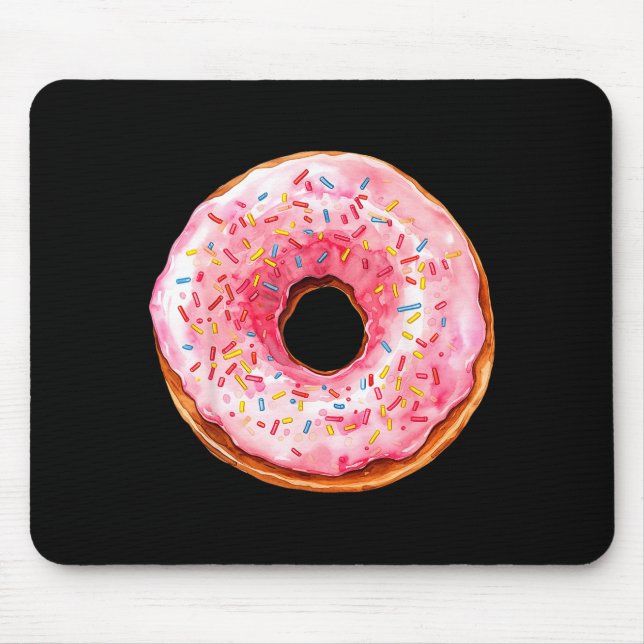 Tapis De Souris Donut Adult Kids Men Women Doughnut Costume  (Devant)