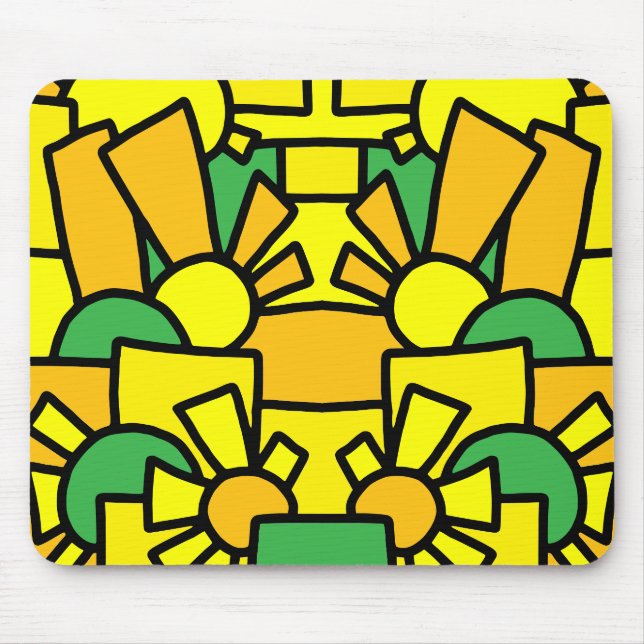 Tapis De Souris Doodle Festif Art 42 (Devant)