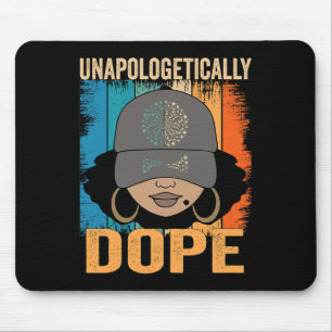 Tapis De Souris Dope Femmes Noires Mois de l'histoire Junet1