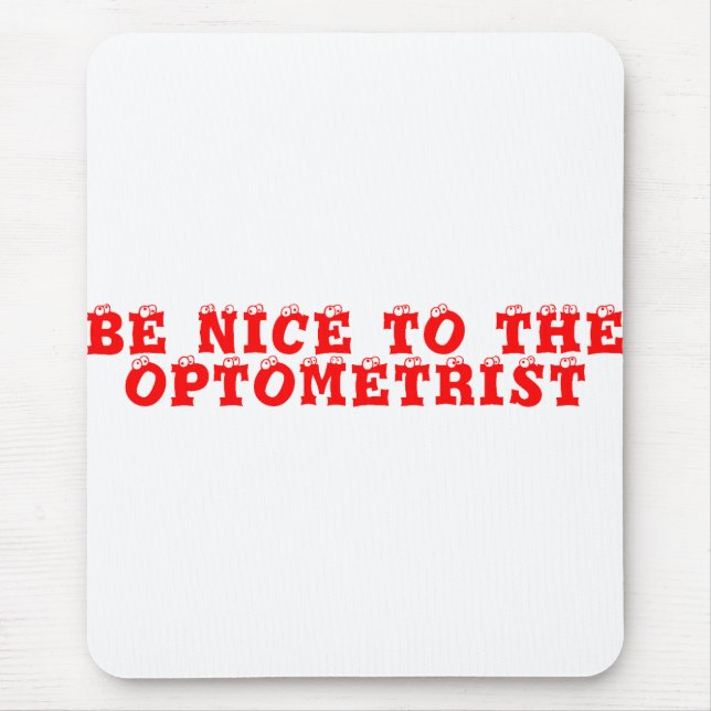Tapis de souris d'optométriste (Devant)