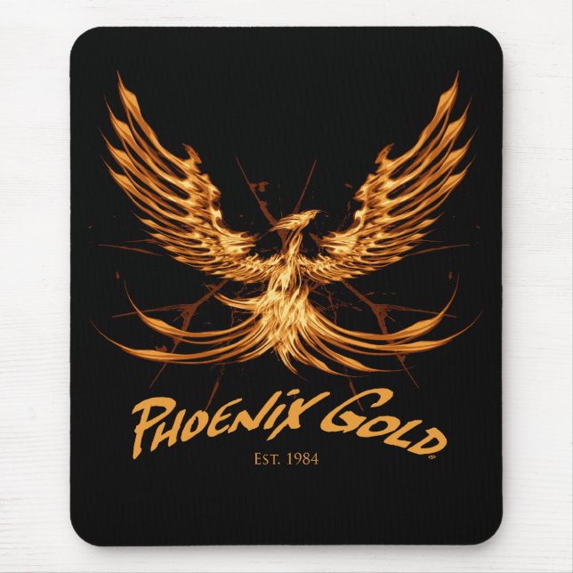 Tapis de souris d'or de Phoenix (Devant)
