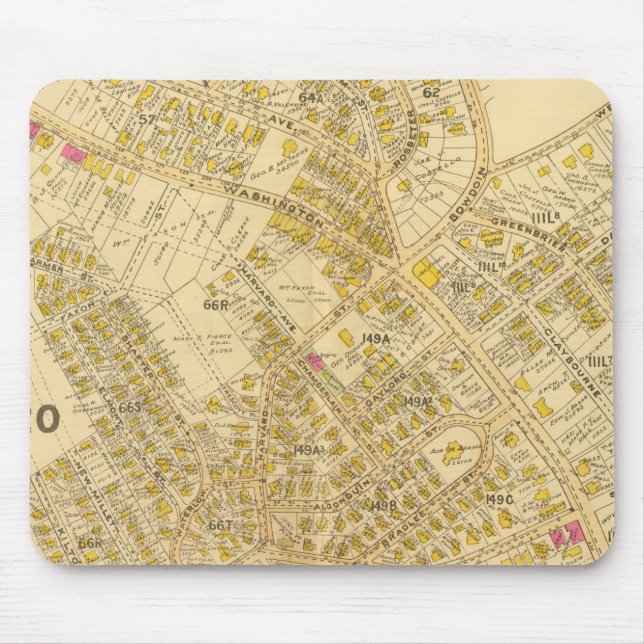 Tapis De Souris Dorchester, Massachusetts 4 (Devant)