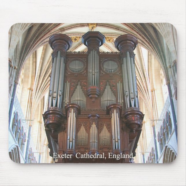tapis de souris d'orgue d'Exeter (Devant)