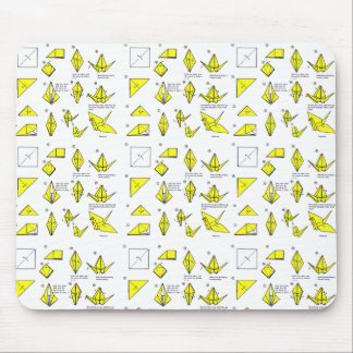 Tapis de souris d'origami