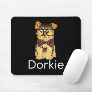 Tapis De Souris Dorkie Drôle Dorky Yorkie Chien