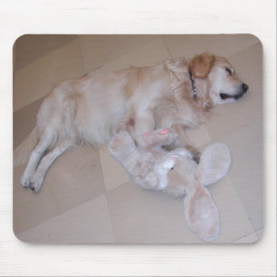 Tapis De Souris Dormant Golden Retriever